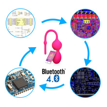Смарт-вибратор Bluetooth модуль печатной платы дизайн и производство, ble умный тренажер Кегеля приложение контролируется советом ОДМ